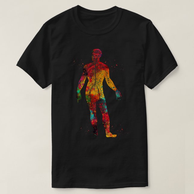 Nervensystem 1 T-Shirt (Design vorne)