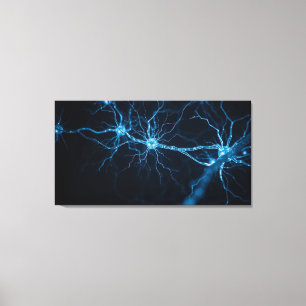 Nervensystem Leinwanddruck