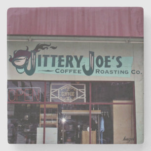 Nervösen Joes, Athens, Georgia, MarmorUntersetzer Steinuntersetzer