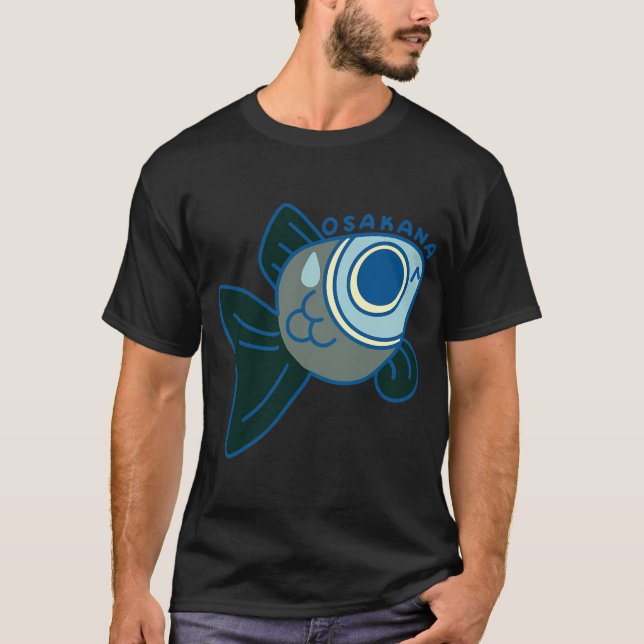 nervöser Fisch T-Shirt (Vorderseite)