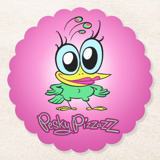 Nervtötende Pizzazz-Untersetzer Untersetzer (Vorderseite)