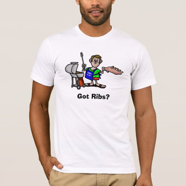 Nervures obtenues ? T-shirt de BBQ (Devant)