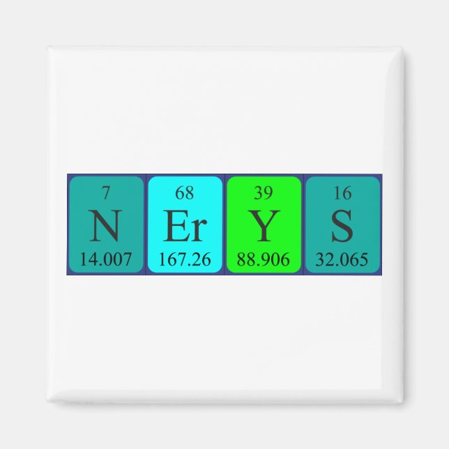 Nerys Periodenmagnet Magnet (Vorne)