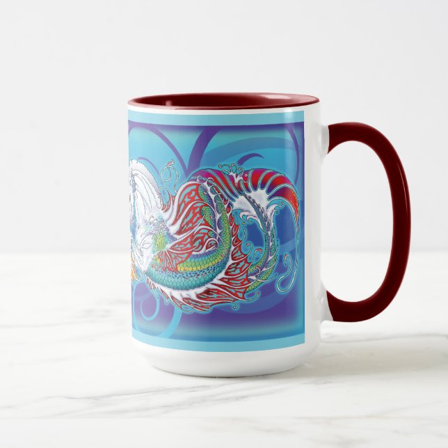 Nerz-Tasse 2017 Hippicorn 15 Unze Tasse (Rechts)
