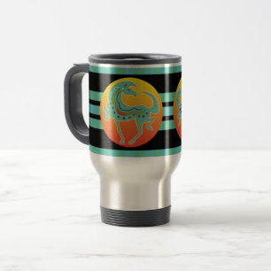 Nerz-Tasse Runequine Schachbrett-Reise-Tasse 2017 Reisebecher
