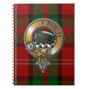 Nesbitt Tartan & Abzeichen Notizblock