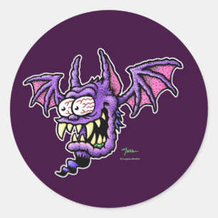 NESSBAT RUNDER AUFKLEBER