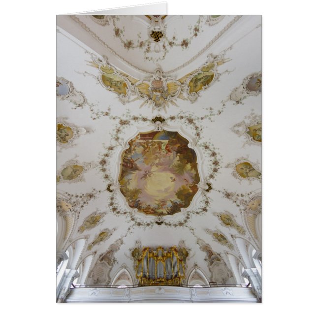 Nesselwang Orgel und Decke (Vorne)