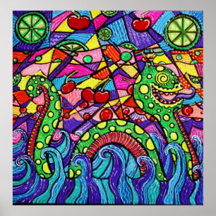Nessie-Liebe-Kirsche Limeade Poster