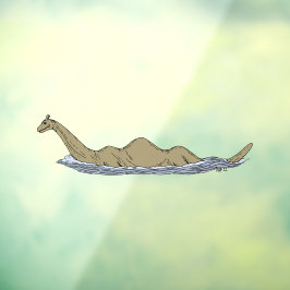 Nessie the Loch Ness Monster Fensteraufkleber