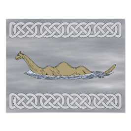 Nessie the Loch Ness Monster Fotodruck
