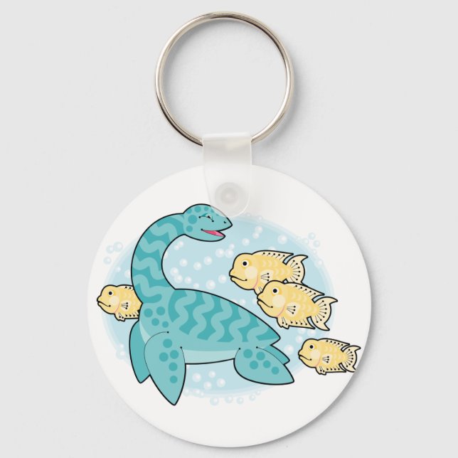 Nessie und Freunde Schlüsselanhänger (Vorderseite)