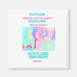 Nessie/Unicorne Magnet