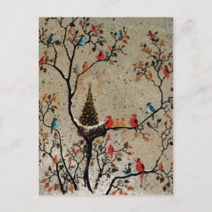Nest d'arbre de Noël ~ Carte postale
