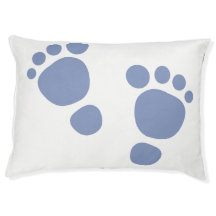 Nest-Haustier-Bett - Cloud Soft & Paw-Footprint