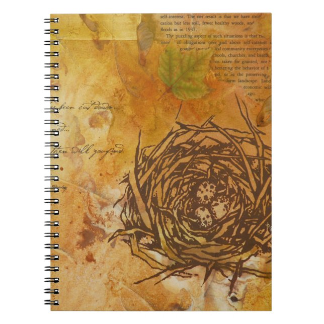Nest-Notizbuch Notizblock (Vorderseite)