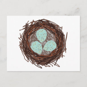 Nest Postkarte