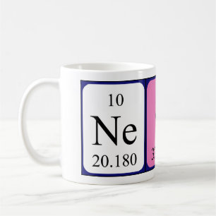 Nesta nom de table périodique mug 4