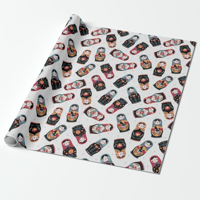 Nesting Dollars Wrapping Paper Geschenkpapier (Ungerollt)