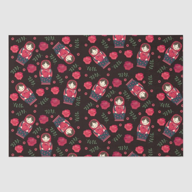 Nesting Dolls Seidenpapier (Vorderseite)
