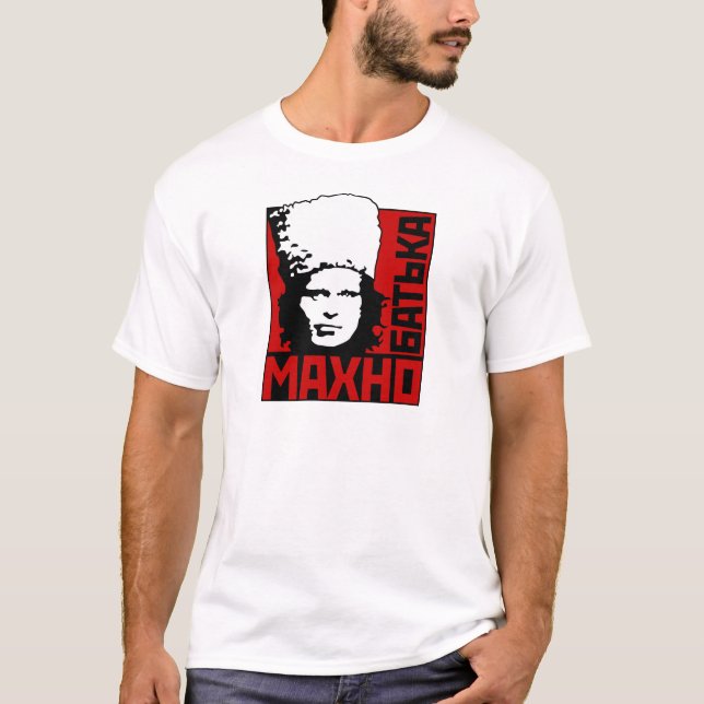 Nestor Mahno T-Shirt (Vorderseite)