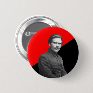 Nestor Makhno Anarcho-Kommunist Button