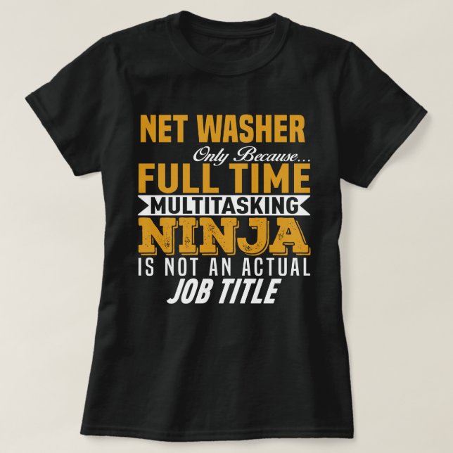Net Washer T-Shirt (Design vorne)