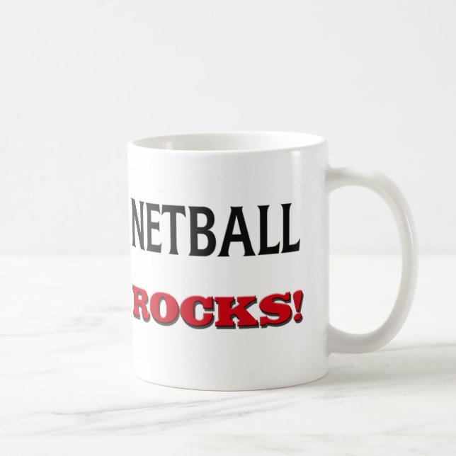 Netball-Felsen Kaffeetasse (Rechts)