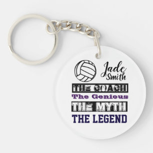 Netball-Legenden-Slogan-Trainer Schlüsselanhänger