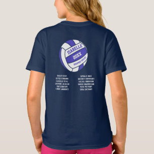Netball-White-Out-Mannschaftsnamen T - Shirt