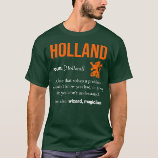 Netherlands Oranje Amsterdam Dutch Flag Holland  T-Shirt
