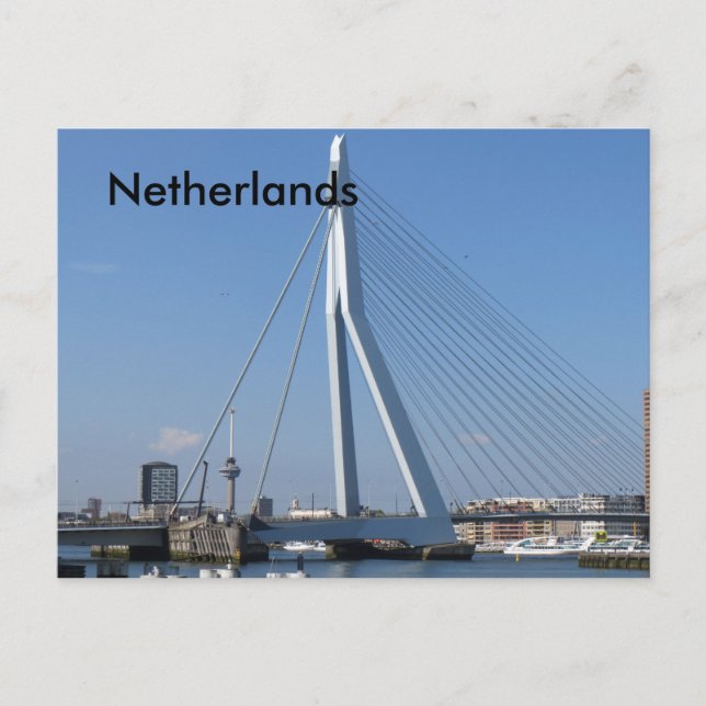 Netherlands Vintage Travel Tourismus Add Postkarte (Vorderseite)