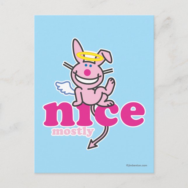 Nett, meistens postkarte (Vorderseite)