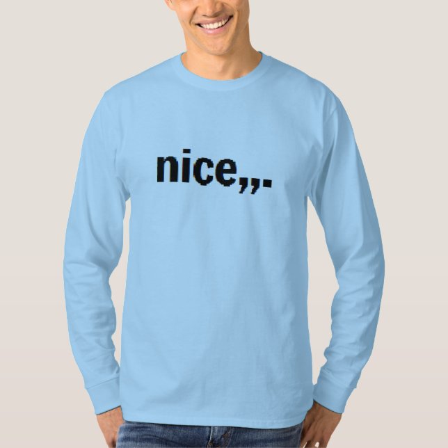 nett. T - Shirt (Vorderseite)