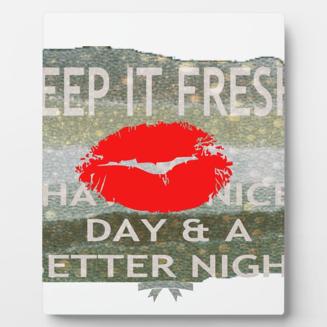 Nett und perfekt Save the Date Fotoplatte (Vorderseite)