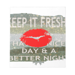 Nett und perfekt Save the Date Notizblock