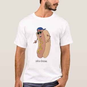 Nette Brötchen-heißer Hundeshirt T-Shirt
