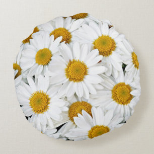 Nette Gänseblümchen Rundes Kissen