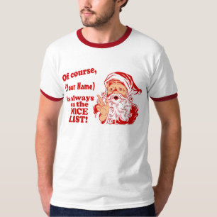 Nette Liste personalisiert T-Shirt