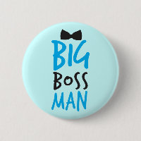 Netter Bossy Entwurf Big Boss Mannes mit einer