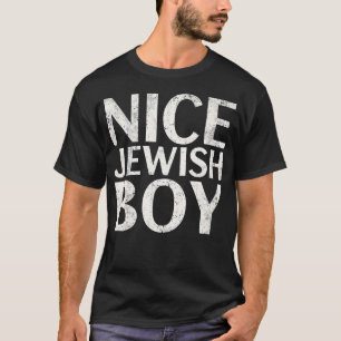 Netter jüdischer Junge Chanukka-Witz Weihnachten F T-Shirt