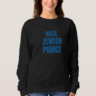 Netter jüdischer Prinz Frohes Chanukka Prinz 4 Sweatshirt