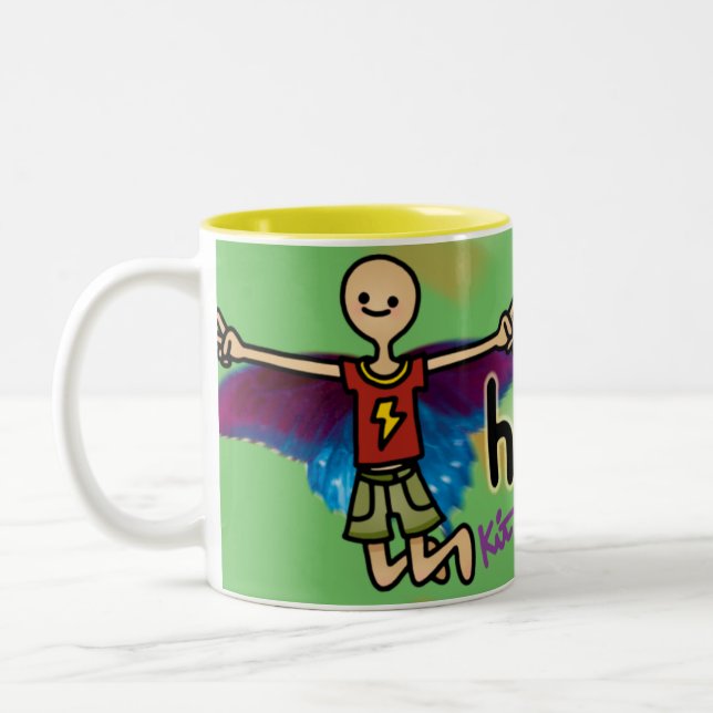 netter Nektar Zweifarbige Tasse (Links)