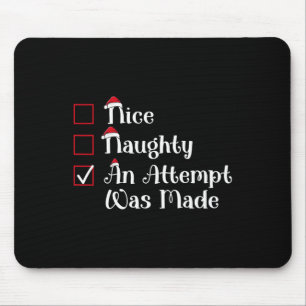 Netter, schamloser Versuch, Niedliche Weihnachten Mousepad