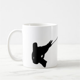 Netter Schuss! Jacksons Chameleon-Silhouette Kaffeetasse