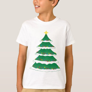Netter Weihnachtsweihnachtsfeiertags-Stammbaum T-Shirt