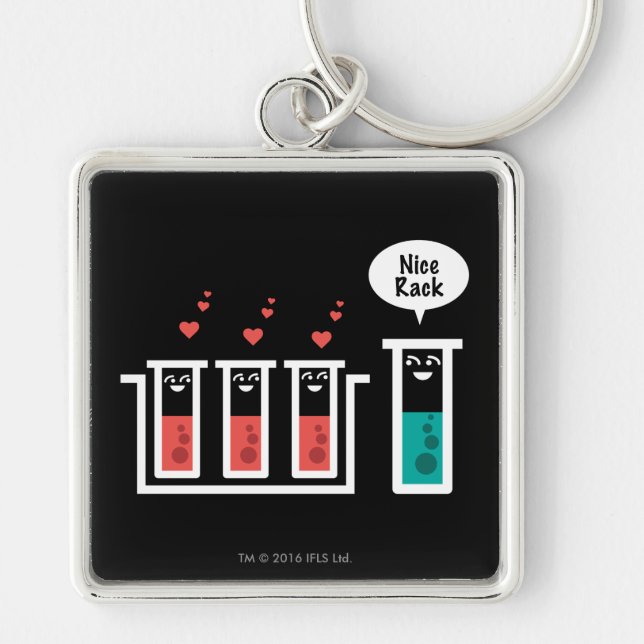 Nettes Gestell Schlüsselanhänger (Vorne)