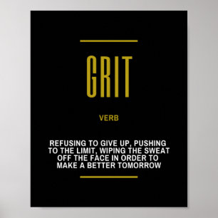 Nettes inspirierendes Zitat zum Erfolg Poster