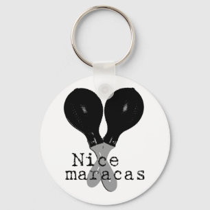 Nettes Maracas Schlüsselanhänger