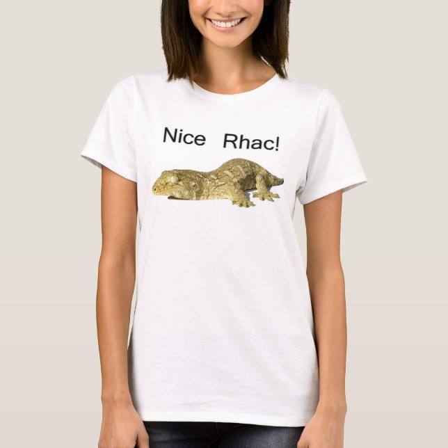 Nettes Rhac! - Neuer kaledonischer riesiger Gecko T-Shirt (Vorderseite)
